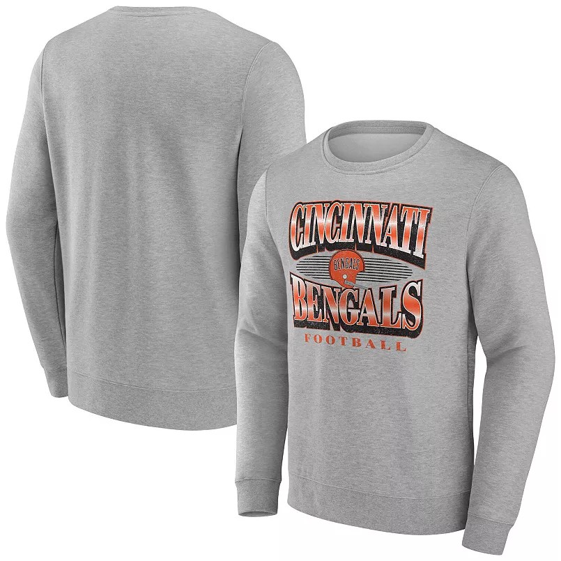 Men Cincinnati Bengals grey 973 NFL 2024 hoodie